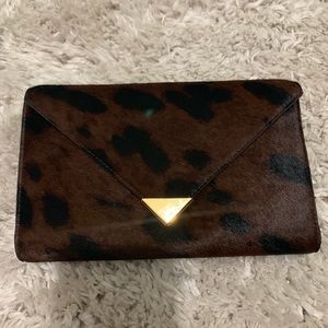 Alexander Wang spotted calf hair wallet/clutch